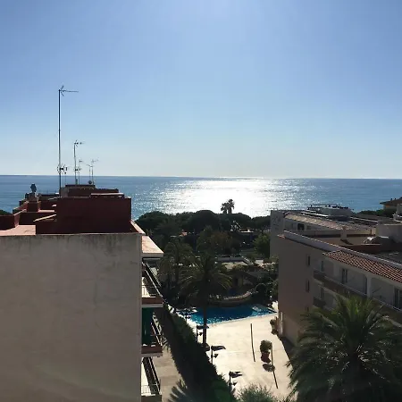 Sunshine With Great Sea View And Terrace In Malgrat de Mar